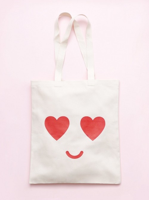 Heart Eyes - Cotton Tote Bag