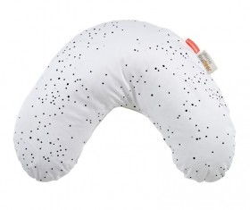 Nursery pillow Dreamy dots White