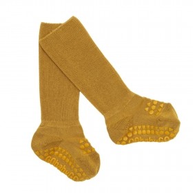 Non-slip socks - mustard