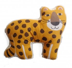 Handmade eco-friendly soft toy/cushion - cheetah
