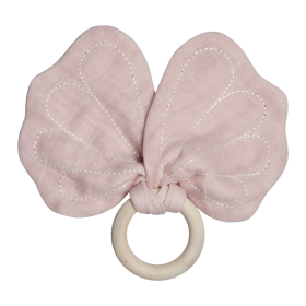 Teether - Butterfly - Mauve