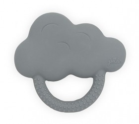 Teething rubber Cloud storm grey