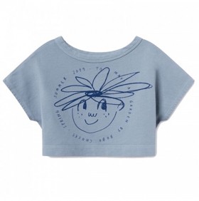 Children's short t-shirt - blue