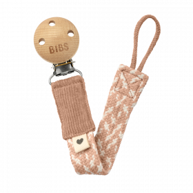 Paci braid clip - blush/ivory