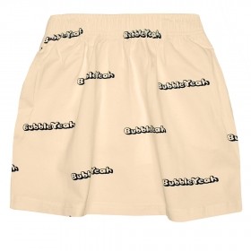 Summer cotton skirt - beige