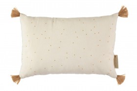 Sublim cushion - honey sweet dots, natural