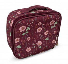 Insulated lunch bag in recycled RPET - fall flowers