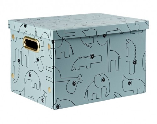 Сгъваема кутия за съхранение - синя