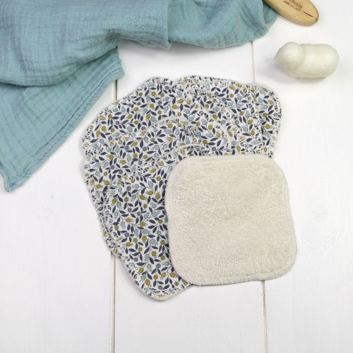 Zero Waste - кърпи от органичен памук за многократна употреба, 7 бр. - Сара
