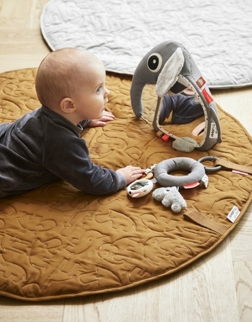 Бебешка играчка за активни занимания - сива
