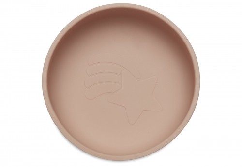 Silicone bowl - pale pink