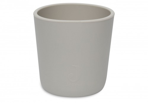 Drinking silicone cup - nougat