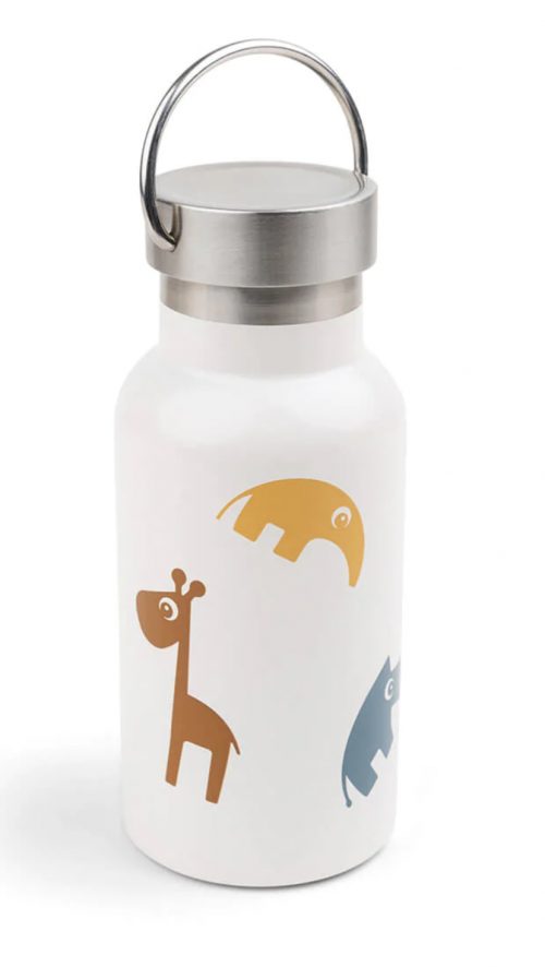 Thermo metal bottle - deer friends, colour mix