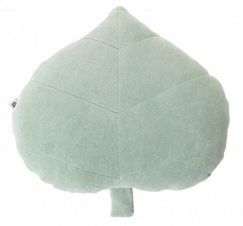 Leaf cushion - jade