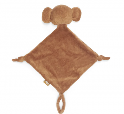 Pacifier cloth elephant - caramel