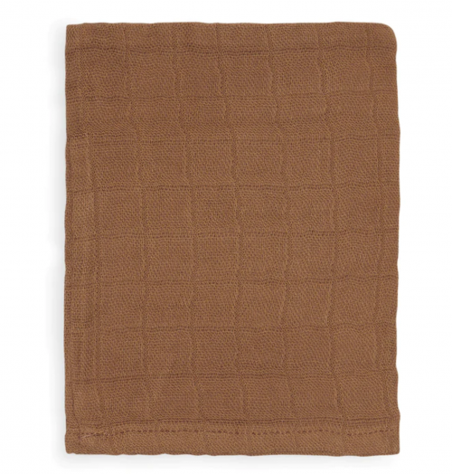 Малки ​муселинови кърпи - карамел, 3 броя