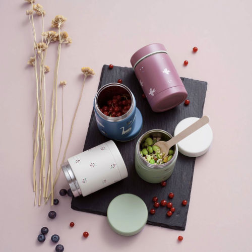 Stainless steel food thermos - berries