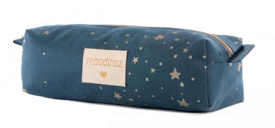 Noma Shop, Too Cool pencil case - Gold Stella/ Dream pink