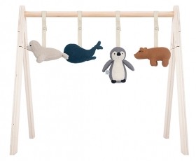 Комплект играчки за бебешки фитнес- полярни животни