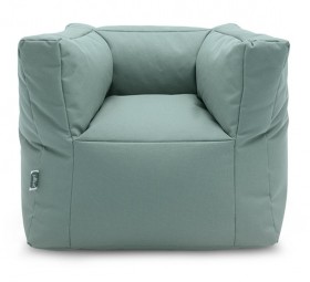 Детско кресло пуф - зелено