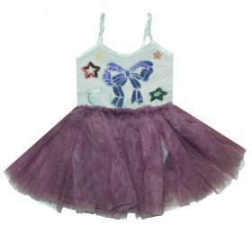 Baby Ballerina dress with sequins