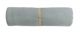 Large butterfly swaddle - riviera blue